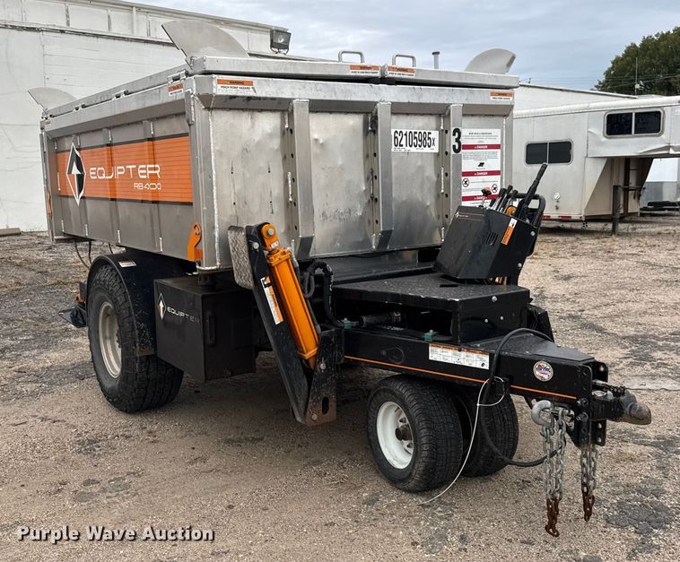 image for item YA1267 2019 Equipter RB4000 Dumper roofing debris trailer