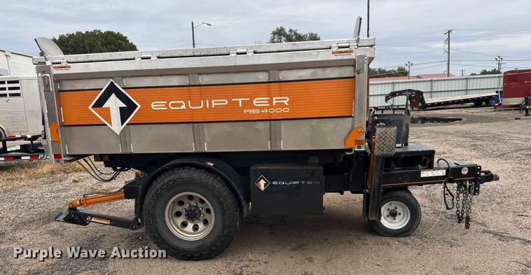 image for item YA1267 2019 Equipter RB4000 Dumper roofing debris trailer