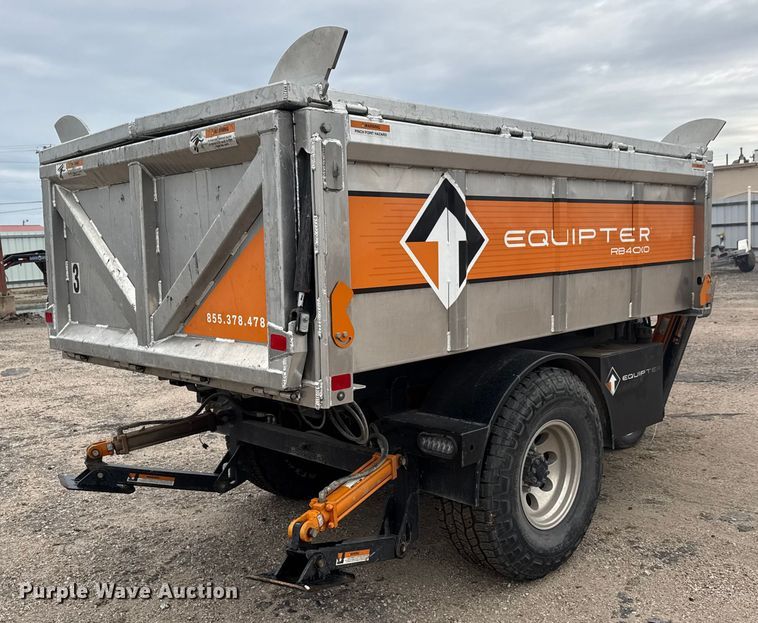 image for item YA1267 2019 Equipter RB4000 Dumper roofing debris trailer