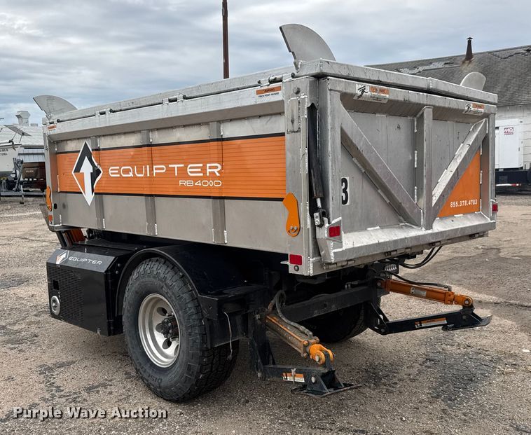 image for item YA1267 2019 Equipter RB4000 Dumper roofing debris trailer