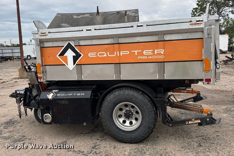 image for item YA1267 2019 Equipter RB4000 Dumper roofing debris trailer