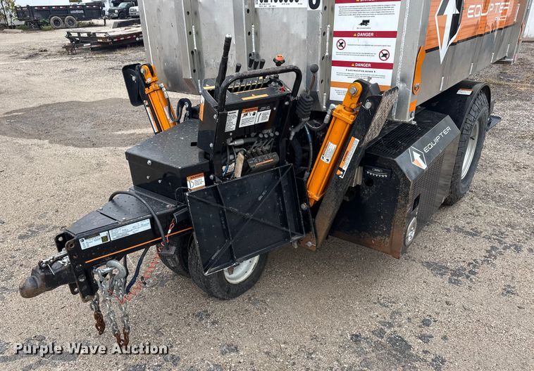 image for item YA1267 2019 Equipter RB4000 Dumper roofing debris trailer
