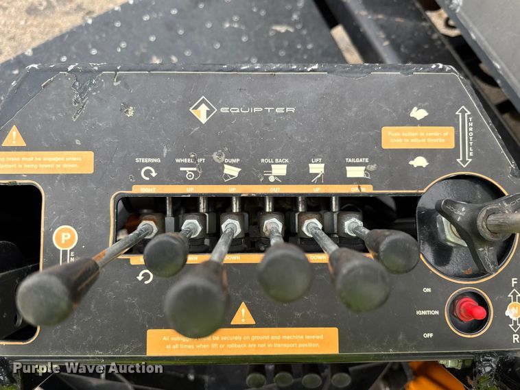 image for item YA1267 2019 Equipter RB4000 Dumper roofing debris trailer