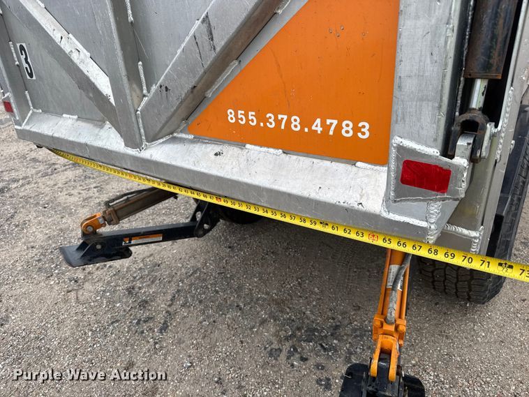 image for item YA1267 2019 Equipter RB4000 Dumper roofing debris trailer