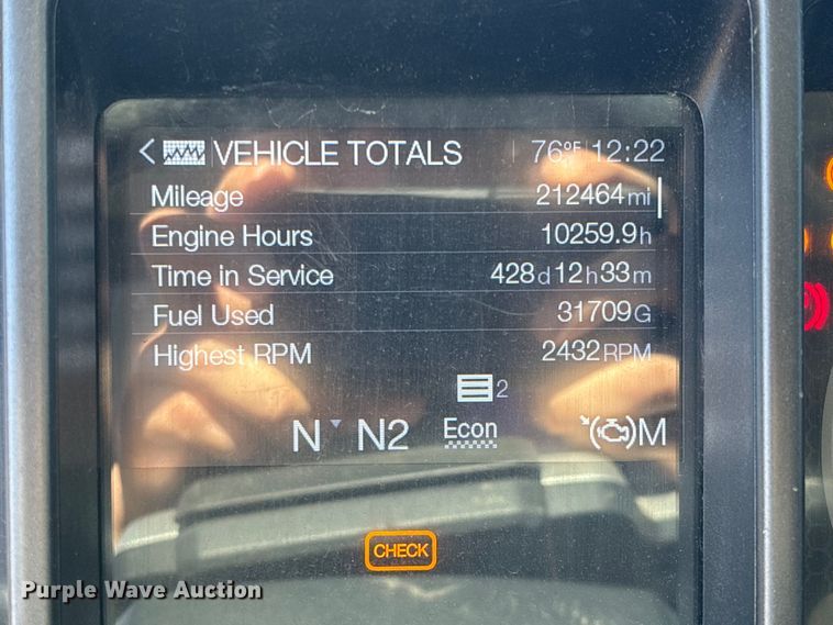 image for item YA1372 2021 Mack Granite dump truck