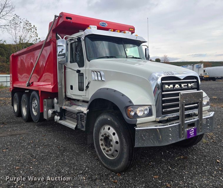 image for item YA1425 2023 Mack Granite dump truck