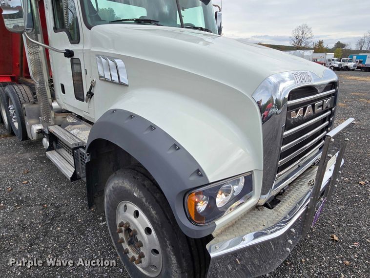 image for item YA1425 2023 Mack Granite dump truck