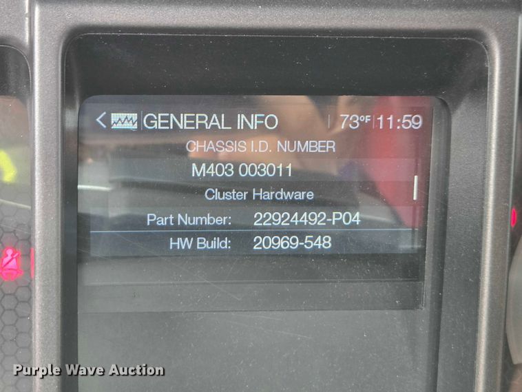 image for item YA1425 2023 Mack Granite dump truck