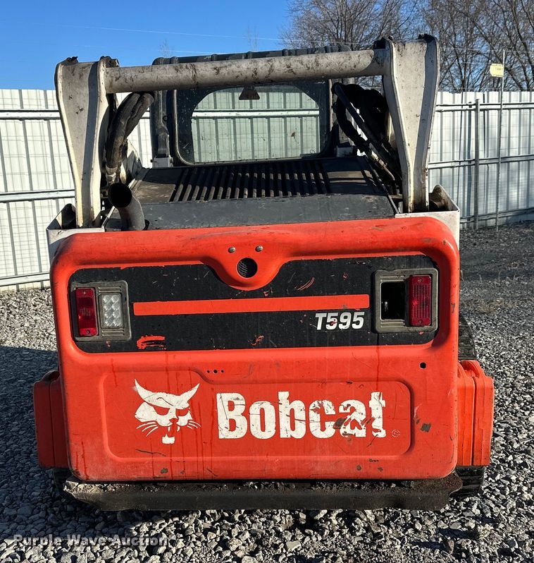 image for item YA1446 2017 Bobcat T595 tracked skid steer loader