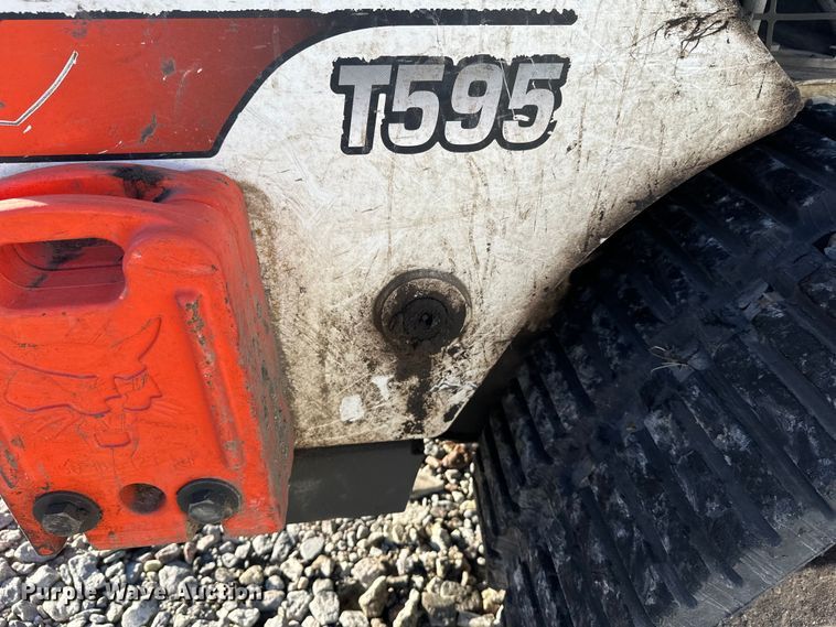 image for item YA1446 2017 Bobcat T595 tracked skid steer loader