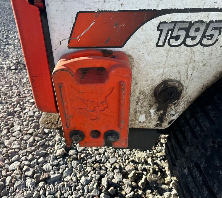 image for item YA1446 2017 Bobcat T595 tracked skid steer loader