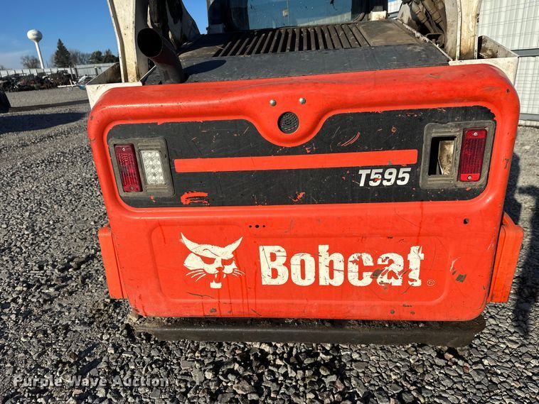 image for item YA1446 2017 Bobcat T595 tracked skid steer loader