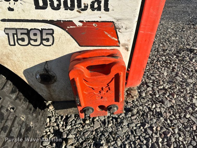 image for item YA1446 2017 Bobcat T595 tracked skid steer loader