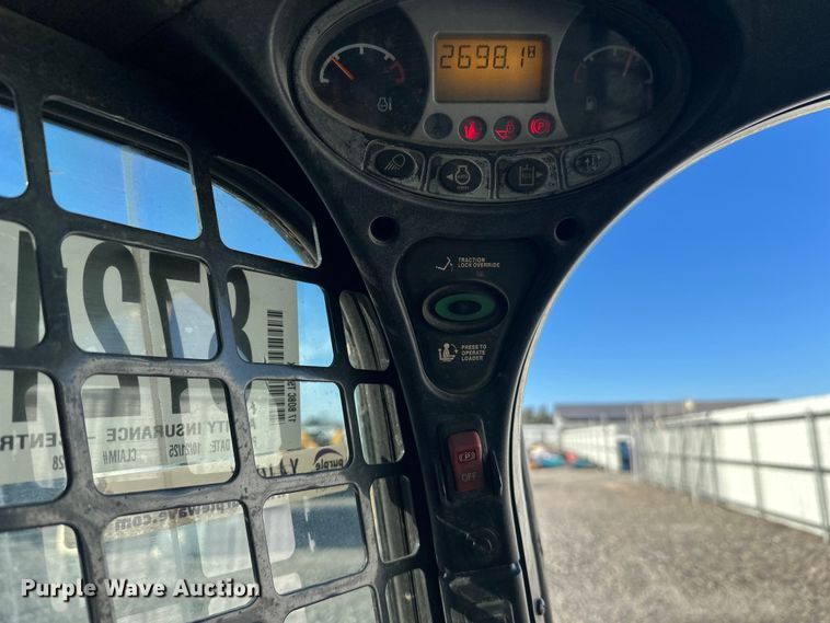 image for item YA1446 2017 Bobcat T595 tracked skid steer loader