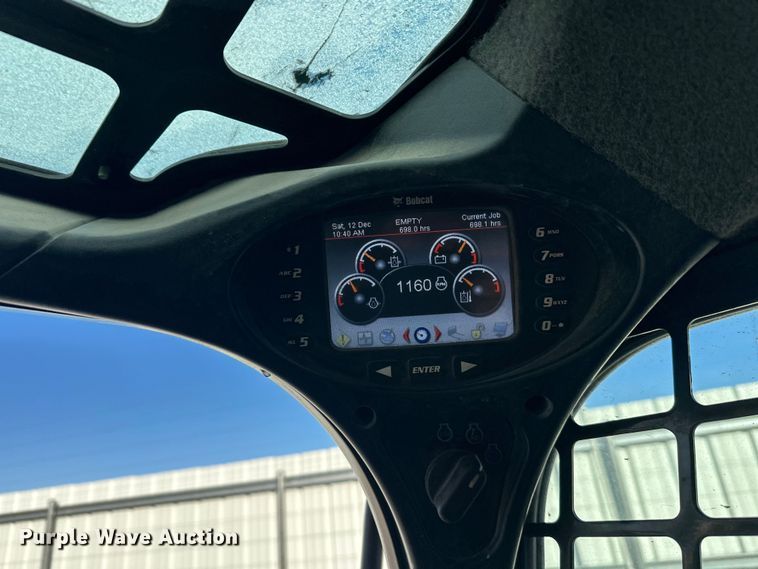 image for item YA1446 2017 Bobcat T595 tracked skid steer loader