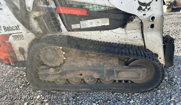 image for item YA1446 2017 Bobcat T595 tracked skid steer loader