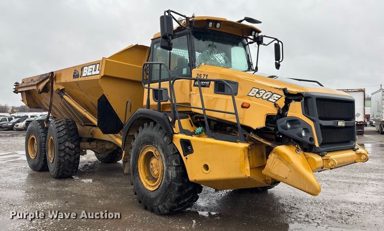image for item YA1596 2018 Bell B30E articulated haul truck