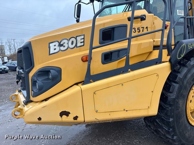 image for item YA1596 2018 Bell B30E articulated haul truck