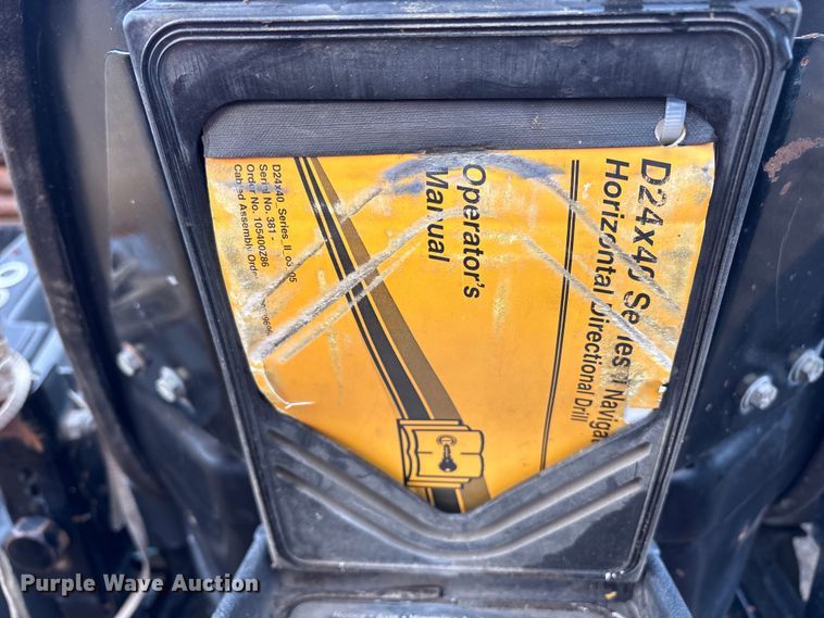 image for item YA1607 2008 Vermeer D24x40 directional boring unit