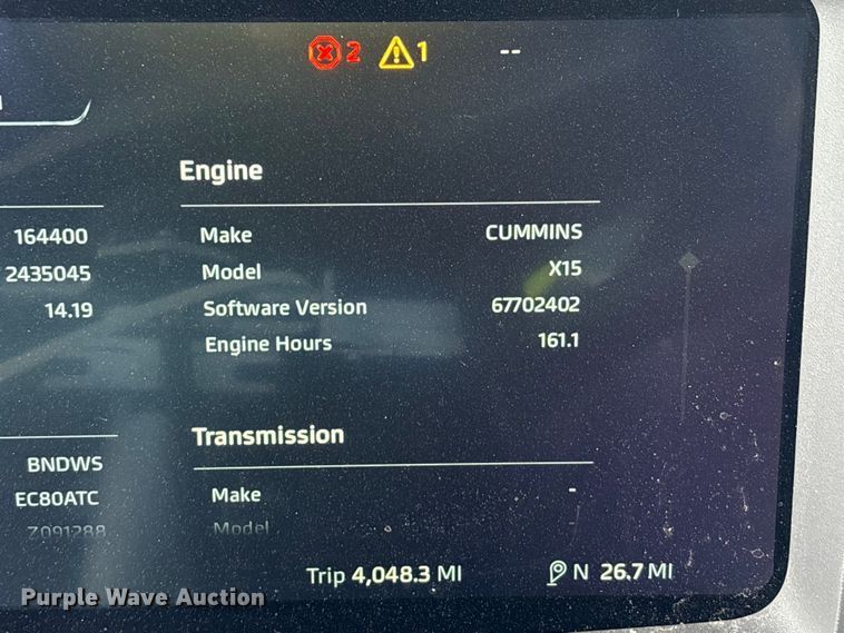 image for item YA1627 2025 Kenworth  T880 dump truck