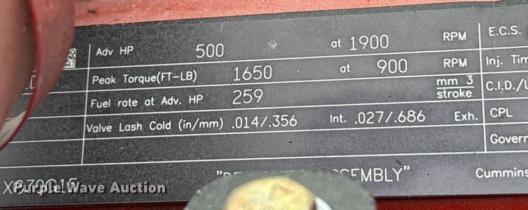 image for item YA1627 2025 Kenworth  T880 dump truck