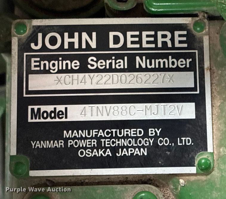 image for item YA1642 2024 John Deere 4044M MFWD tractor