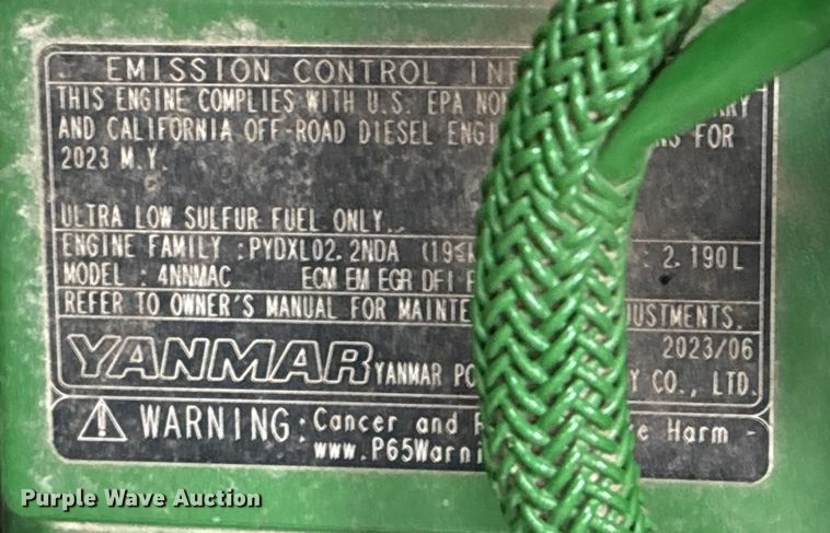 image for item YA1642 2024 John Deere 4044M MFWD tractor