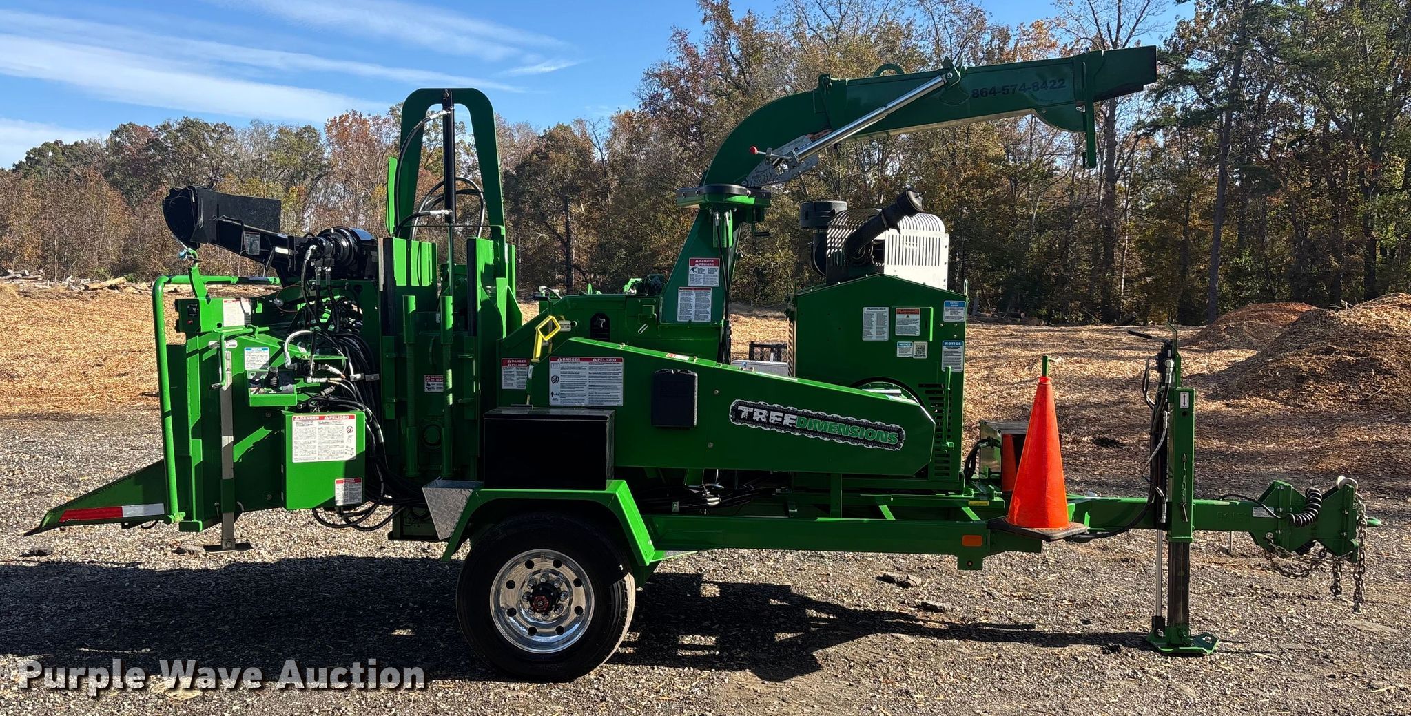 2025 Bandit 19XPC wood chipper in Hendersonville, NC | Item DU0256