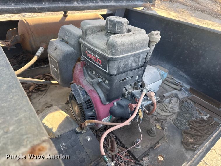 image for item DQ4178 2004 Witzco Challenger RG-35 drop deck equipment trailer