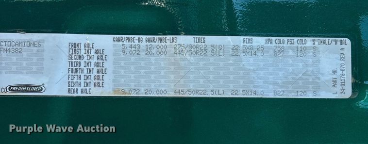 image for item DT0007 2016 Freightliner Cascadia semi truck