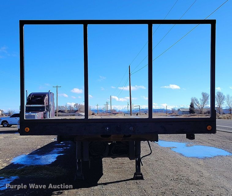 image for item DT0781 2009 Doonan 532DBE1ECDKH drop deck trailer