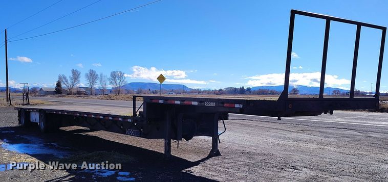 image for item DT0781 2009 Doonan 532DBE1ECDKH drop deck trailer