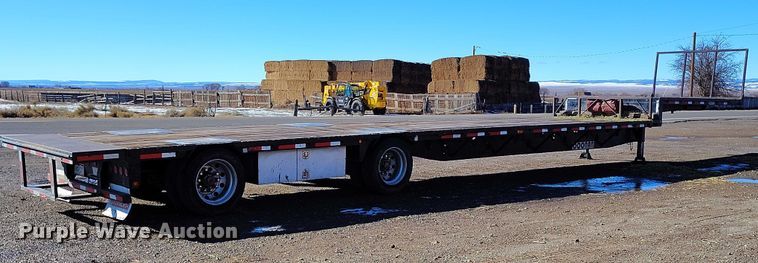 image for item DT0781 2009 Doonan 532DBE1ECDKH drop deck trailer