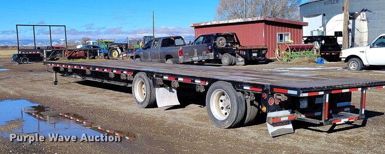 image for item DT0781 2009 Doonan 532DBE1ECDKH drop deck trailer