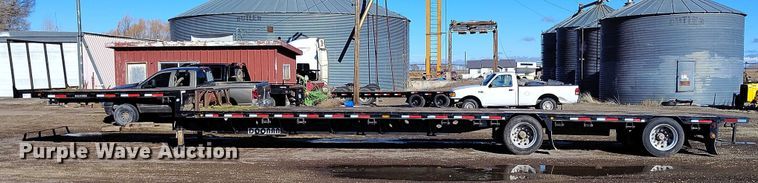 image for item DT0781 2009 Doonan 532DBE1ECDKH drop deck trailer