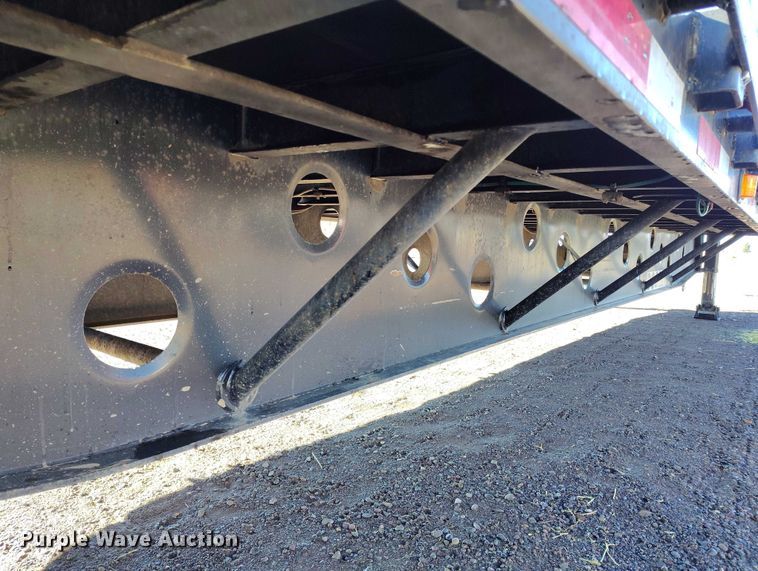 image for item DT0781 2009 Doonan 532DBE1ECDKH drop deck trailer