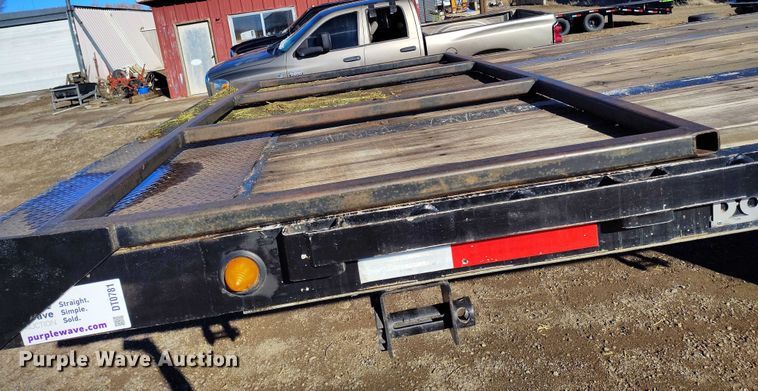 image for item DT0781 2009 Doonan 532DBE1ECDKH drop deck trailer