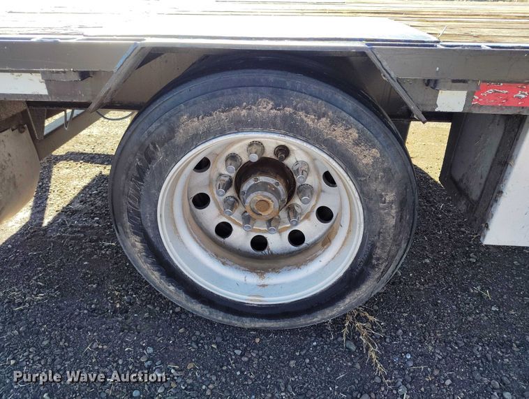 image for item DT0781 2009 Doonan 532DBE1ECDKH drop deck trailer