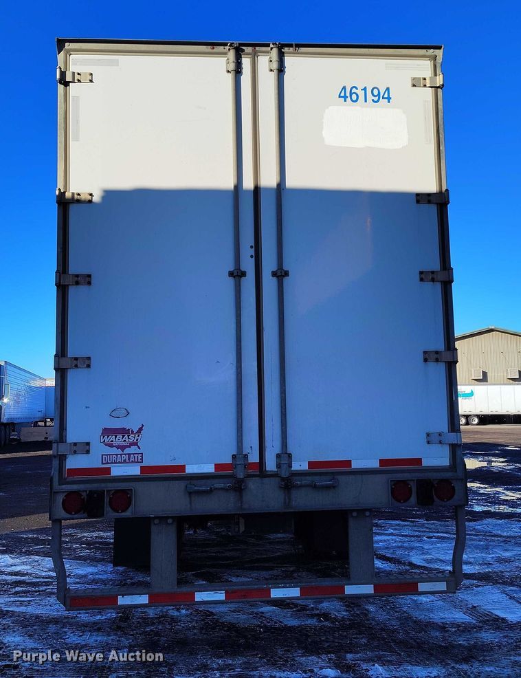 image for item DT0789 2016 Wabash DVLSHPC dry van trailer