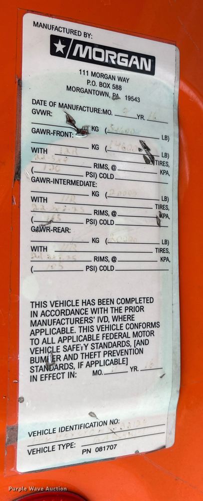 image for item DT2766 2017 Freightliner Business Class M2 flatbed truck