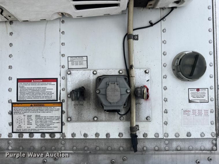 image for item DT6461 2016 Great Dane ESS-1114-31053 refrigerated van trailer