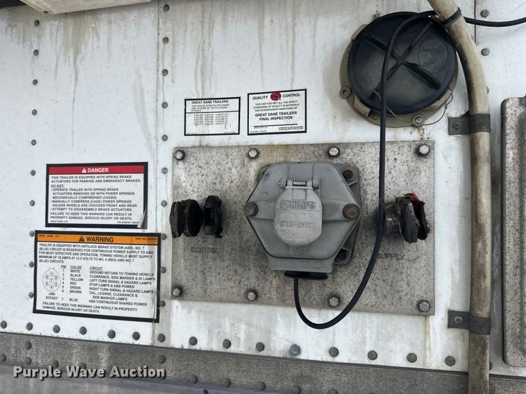 image for item DT6463 2018 Great Dane ESS-1114-31053 refrigerated van trailer