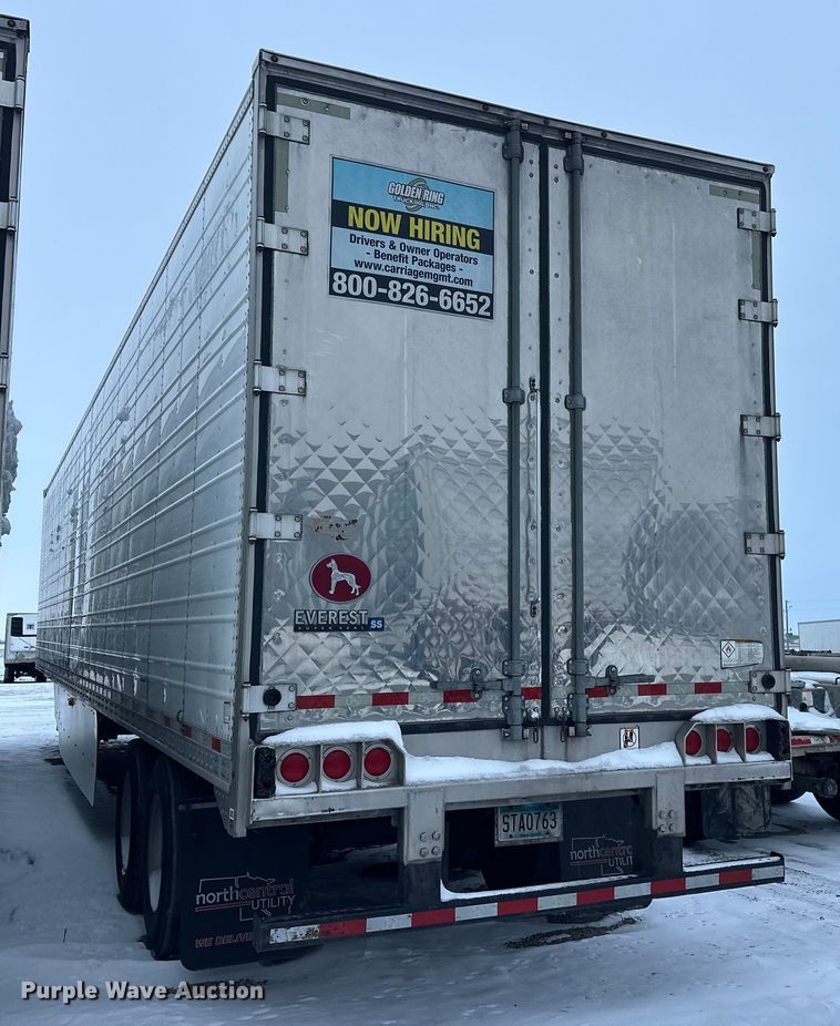 image for item DT6464 2017 Great Dane ESS-1114-31053 refrigerated van trailer