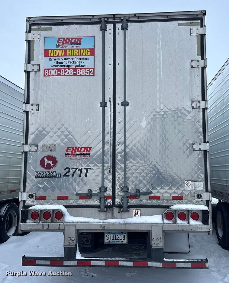 image for item DT6465 2018 Great Dane ESS-1114-31053 refrigerated van trailer