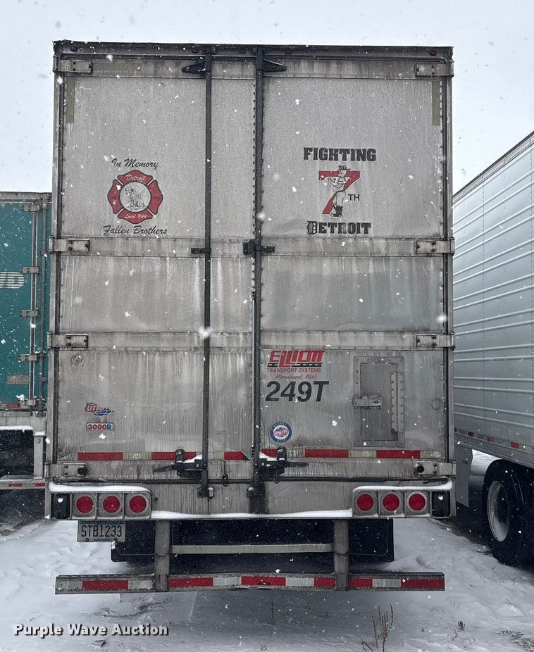 image for item DT6474 2015 Utility Trailer Refrigerated van trailer refrigerated van trailer