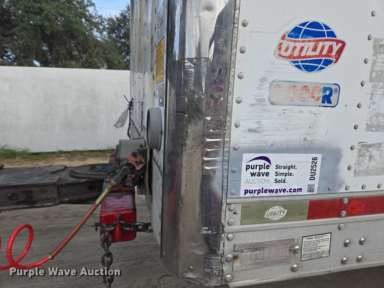 image for item DU2526 2013 Utility refrigerated van trailer