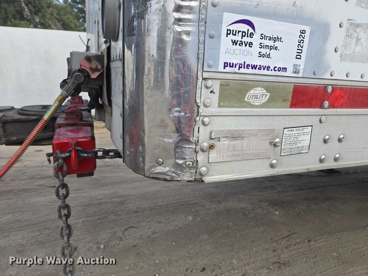 image for item DU2526 2013 Utility refrigerated van trailer