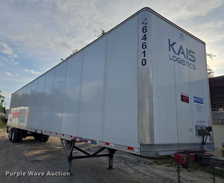 image for item DU2527 2023 Hyundai dry van trailer