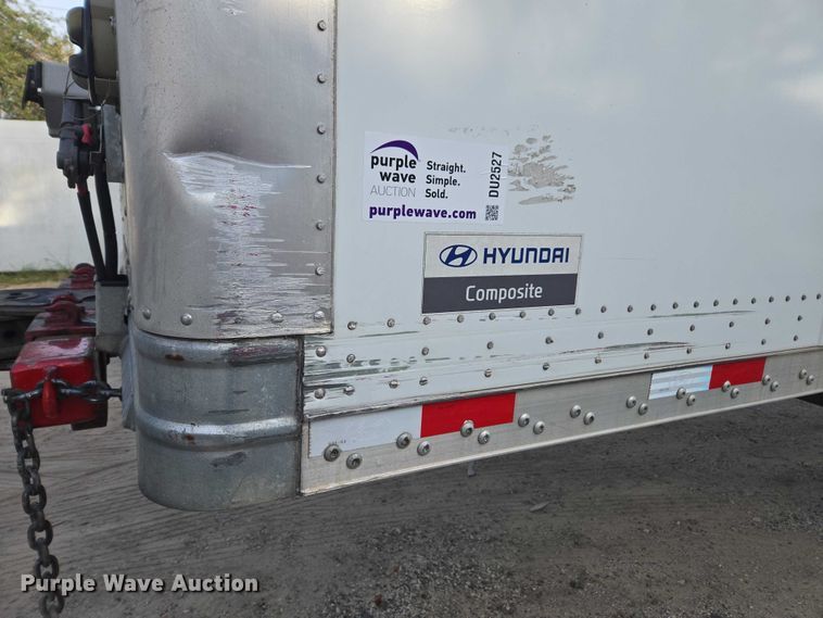 image for item DU2527 2023 Hyundai dry van trailer