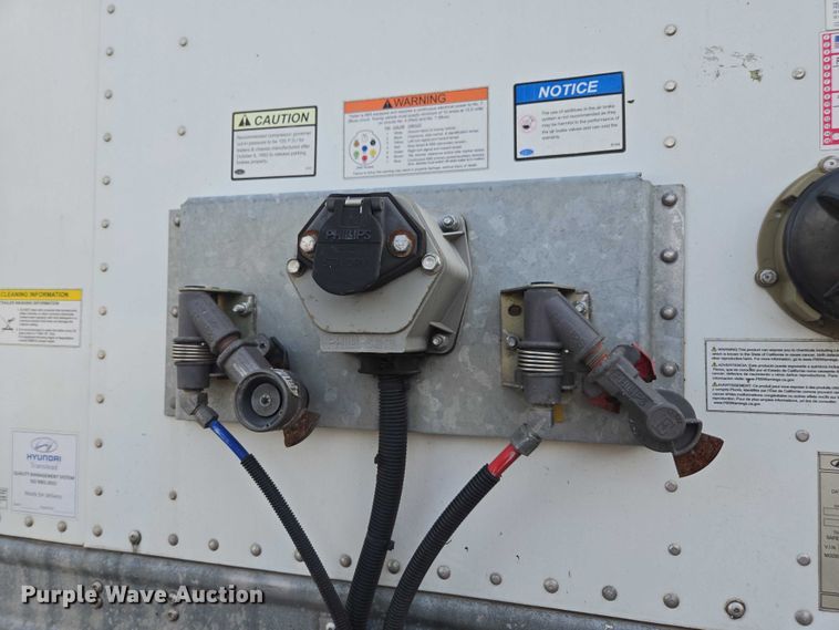 image for item DU2527 2023 Hyundai dry van trailer